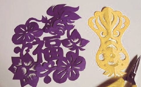 窗花的剪纸教程