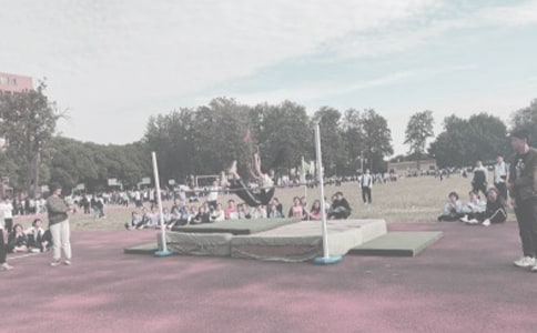 跳高运动员的加油稿