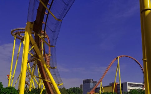 心情像过山车的朋友圈 心情就像过山车的句子