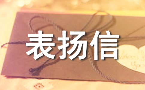 个人工作表扬信