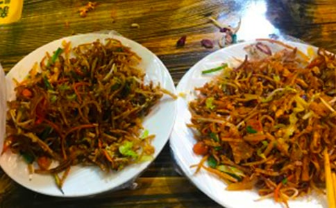 我学会了做炒饼作文450字