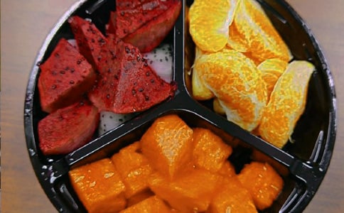 柚子小熊果盘-写物作文700字