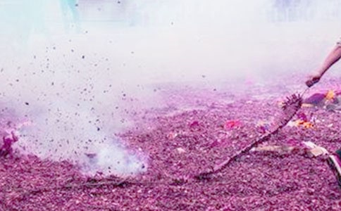 第一次放炮竹作文