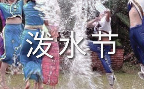 快乐而又美好的泼水节500字作文