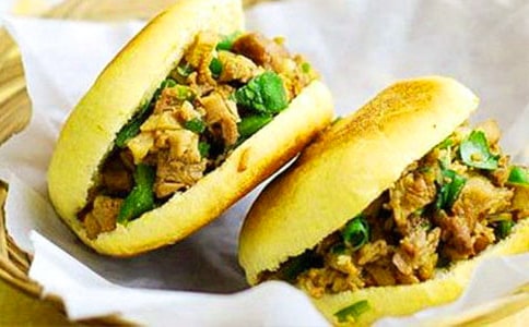 关于西安的肉夹馍作文