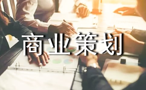 食品商业策划书模板