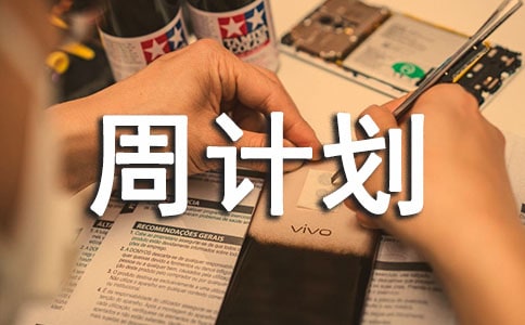 大班第二周周计划精选