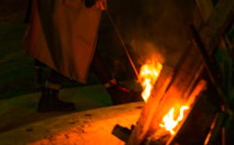 篝火晚会发言稿